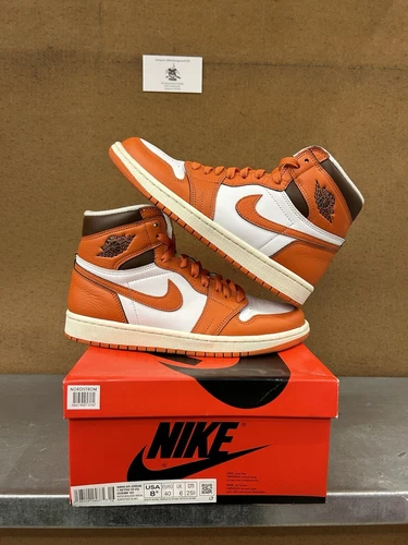 Jordan 1 Retro High OG Starfish Womens Size 8.5/7Y Pre-Owned DO9369-101