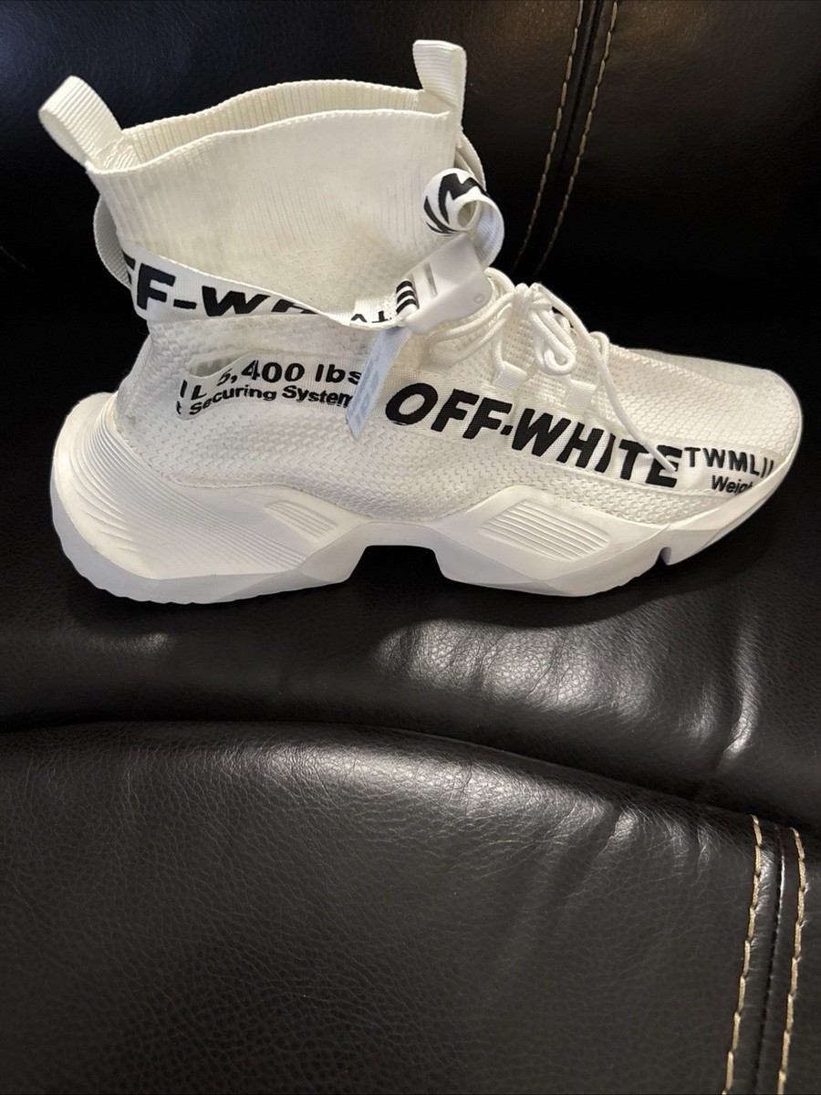Off White Tm Will 5400 Lbs Weight Securing System Shoes. Size Men