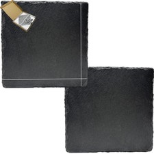 2 Pack Reptile Basking Platform, 6 x 6 Inches Slate Rock for Turtles 6.0 i