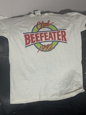Vintage Club Beefeater Gin 1992 Single Stitch Made in USA T-Shirt, Size: L