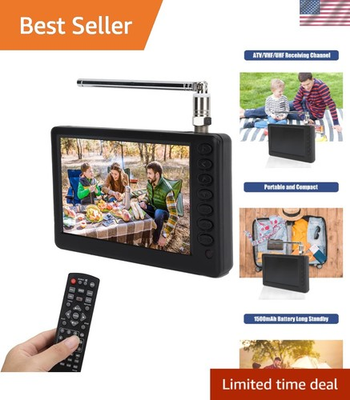 #ad 5 Inch Portable TV 1080P with Antenna Rechargeable Battery USB amp; TF Card P... $226.99