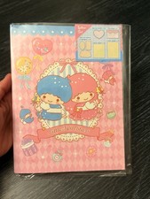 Licensed Sanrio Little Twin Stars Kiki and Lala Stationary Letter Set 55 Pieces