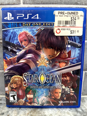 Star Ocean Integrity and Faithlessness Day One Edition Sony PlayStation 4 PS4