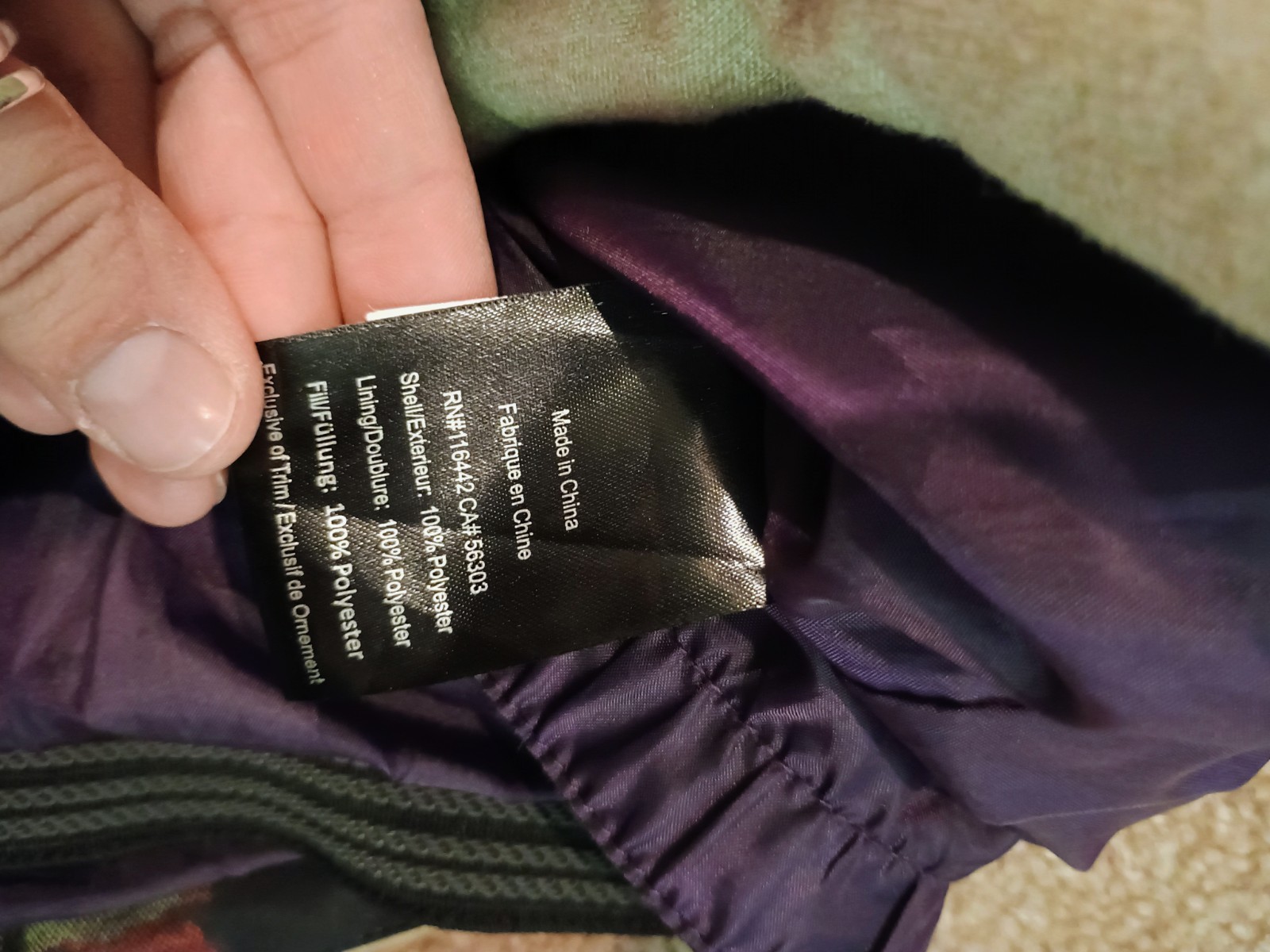 Aperture Women's Ski Jacket Waterproof Sz Large Purple And Cream | eBay