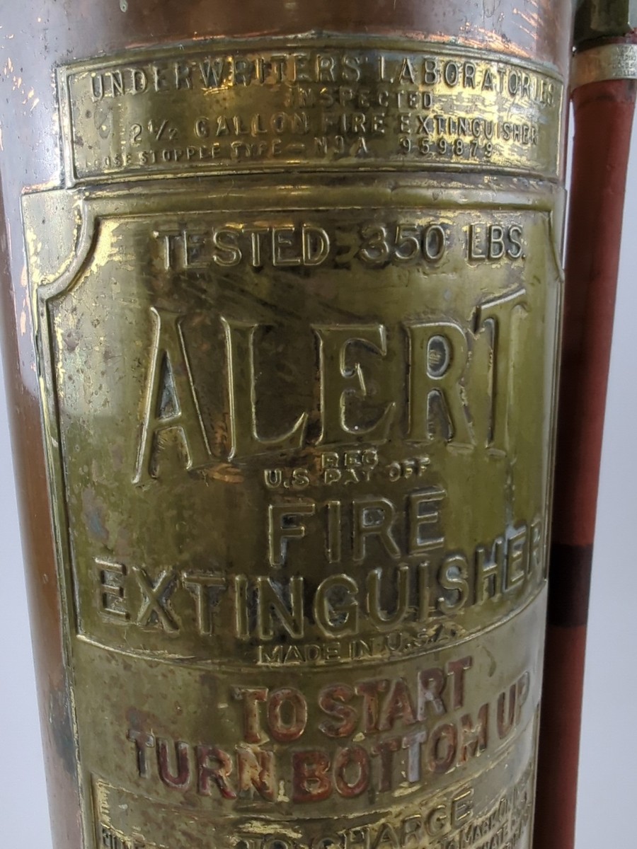 ヴィンテージ真鍮消火器FIREEXTINGUISHER 　アンティーク ヴィンテージ真鍮消火器FIREEXTINGUISHER アンティーク