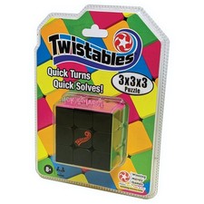 Winning Moves Games USA Twistables 3x3x3 Puzzle, Silky Smooth Mechanical...