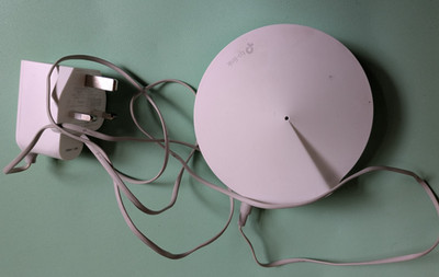TP Link DECO M5 AC1300 Whole Home Mesh WLAN Einzelgerät mit Netzteil