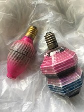Weihnachtsglühbirnen Vintage Schraubart UNGETESTET