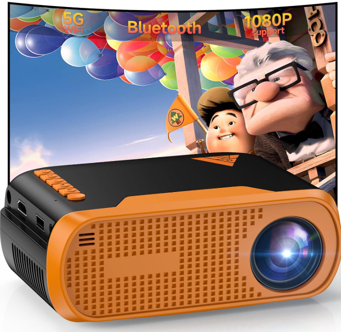 Mini proyector VF340 (Mini) Electric focus/keystone correction: Enjoy instant fo