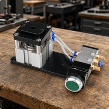 Kantenumleimer-Stanze Pneumatisch Kantenbandstanze 8mm f&uuml;r M&ouml;belbauer,