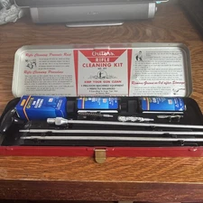 Vintage 1960's Outers Gunslick Shotgun Cleaning Kit No. 477 22 cal. w/box
