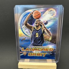 2023-24 Topps Cosmic Chrome Jarace Walker Launched Into Orbit Blue Moon /99 (RC)