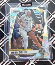 2024 Panini Prizm WNBA Silver Cracked Ice Prizm #93 Kamilla Cardoso (RC)