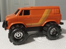 SCHAPER STOMPER 4X4 CHEVY VAN ORANGE CHEVROLET - MINTY