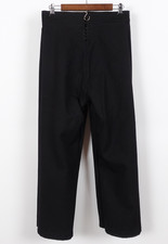 Vintage US Navy Wool Cracker Jack Flap Wool Trouser Pants Size 32 L Flare USA
