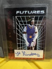 LEAF FUTURES JT LINDSEY RED FOIL 15/49 Signed Auto