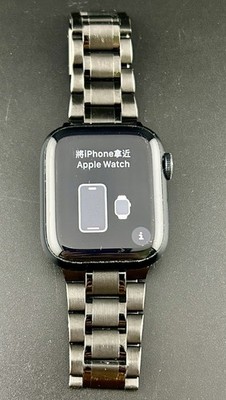 Apple Watch Series 7 41mm A2474 Black - Stainless Steel