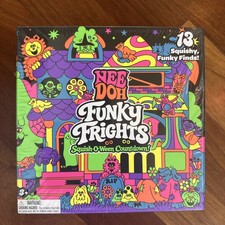 Nee Doh Funky Frights Squish-O-Ween Halloween Advent Calendar 13 Toys, Schylling