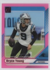 2024 Panini Clearly Donruss Pink Bryce Young #9 1kh3