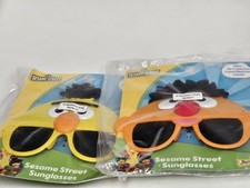 Occhiali da sole Burt and Ernie Sesame Street Fun Costome full face 2 paia