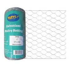 20GA Galvanized Hexagonal Poultry Netting Chicken Wire 12 inches x 150 feet x... 0.41 per foot