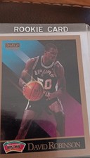 SkyBox 1990-91 David Robinson Rookie #260 San Antonio Spurs NBA Basketball Card