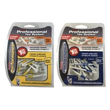 NEW Pride Performance Plastic Golf Tees Combo Packs - Choose Length