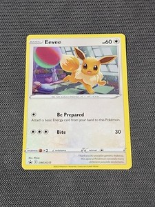 Pokemon Sword & Shield "Eevee" SWSH212 / Black Star Promo / Near Mint