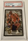 1992-93 Fleer Basketball "Total D" insert card #5 MICHAEL JORDAN PSA 8