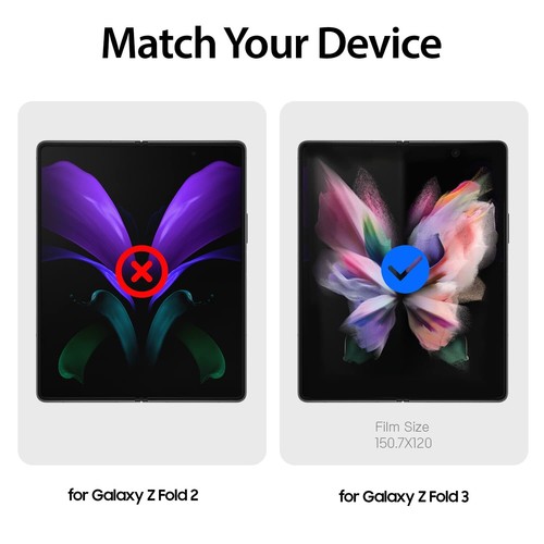 Whitestone GEN Film Screen Protector for Samsung Galaxy Z Fold 3 (2021) Anti-... - 第 6/7 張圖片