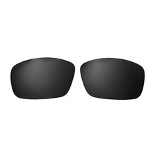 Walleva Black Polarized Replacement Lenses For Maui Jim Local Kine Sunglasses