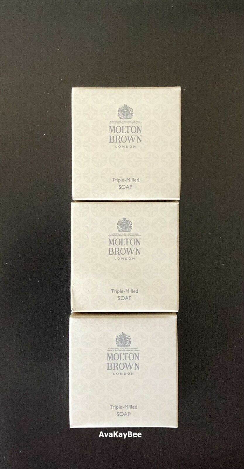 MOLTON Brown 3 Triple Milled Ultra Pure Milk SOAP Boxed 1.59 oz NEW
