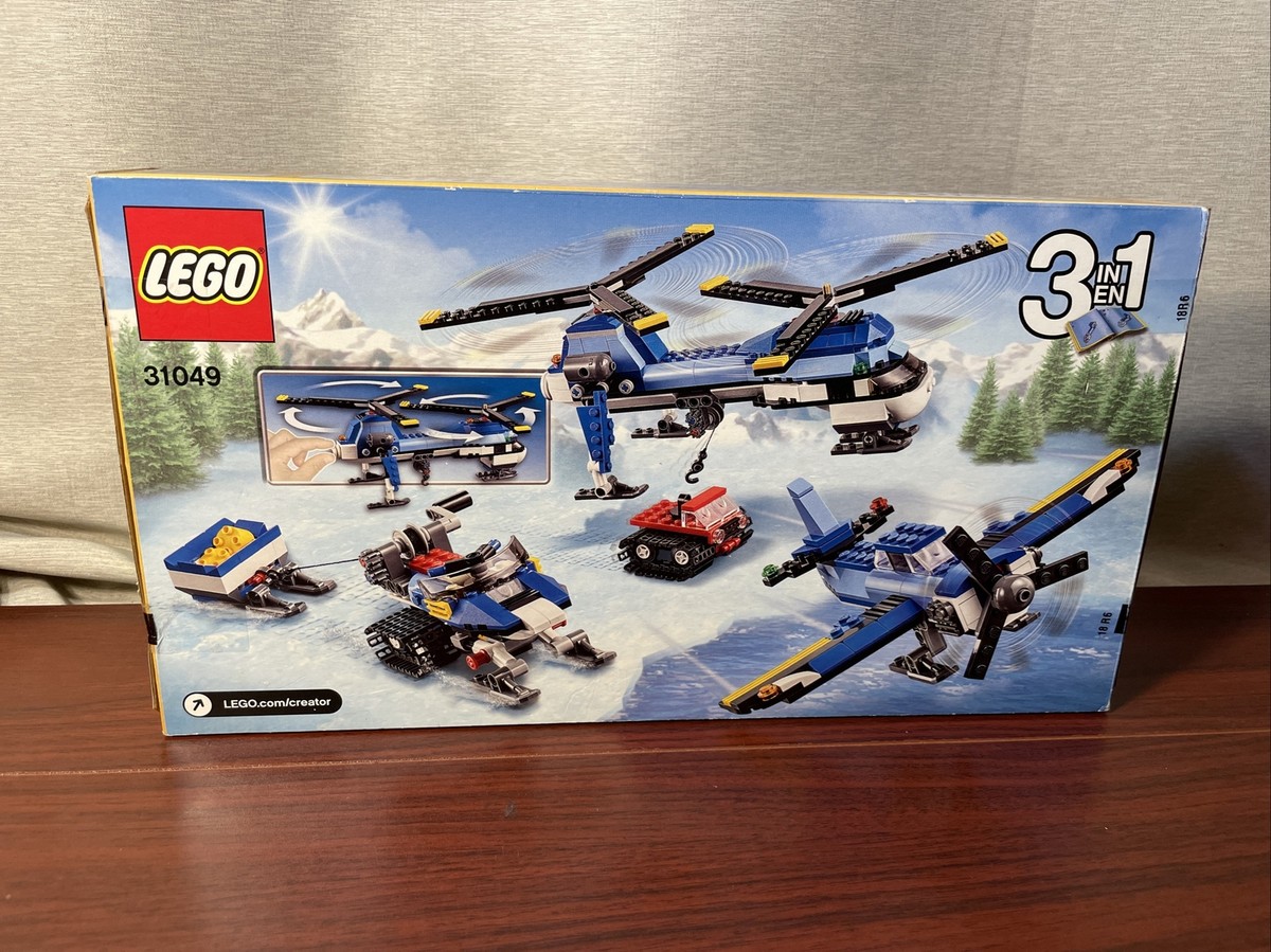 Lego Twin Spin Helicopter 31049 Set 3 in 1 Creator Set | eBay