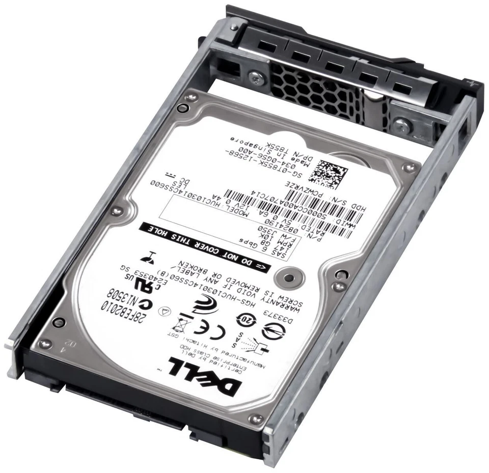 Hard Dell 0T855K T855K HUC103014CSS60 146GB 10000U/Min 64MB SAS2 2.5 " Inch - Image 2 of 3