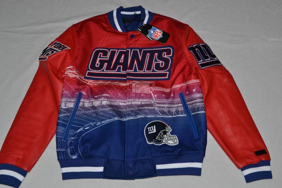 PRO STANDARD Men's NEW YORK GIANTS MUlTI REMIX Varsity Jacket NEW