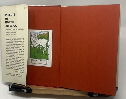 Insects Of North America 1st Edition Alexander and Elsie Klots In Mylar 1972 C3 - Bild 4 von 10