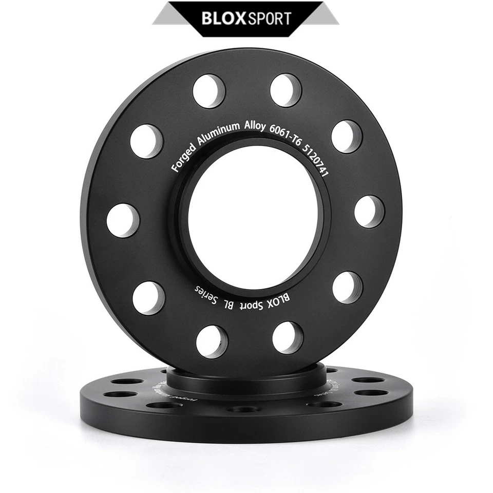 2 x 12 mm + 2 x 15 mm 5x120 CB74.1 para BMW 540i 520d 520i 530i espaciadores de rueda de turismo Foto 3 de 4