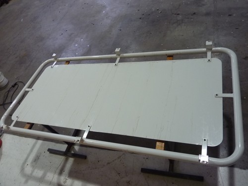 Firmenschild Werbe Schild Tafel Stahl Rohrrahmen Blech 224 cm - Bild 11 von 13