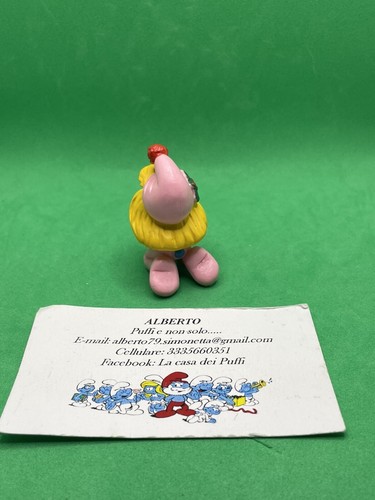 PUFFI SMURFS PUFFO PUFFETTA CHE PREGA SMURF PRAYING 51911 - Foto 2 di 10