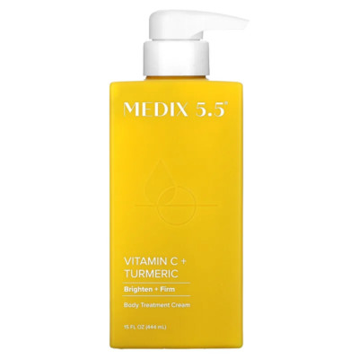 Medix 5.5, Vitamin C + Kurkuma, Straffende + Aufhellende Creme, 444 Ml