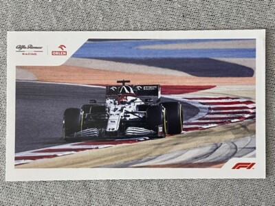 Topps Formel 1 Formula 1 F1 Season 2021 Sticker 168 Widescreen Alfa Romeo Racing