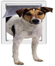 Perfect Pet Pet Door with Telescoping Frame, Extra Large, 10.25" X 15" Flap Size