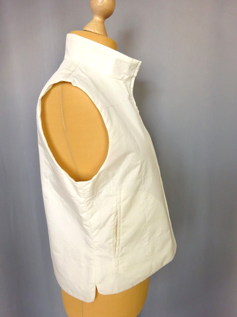WK - Gilet Polycoton rembourré multipoches Mixte - Blanc - S | Leroy Merlin