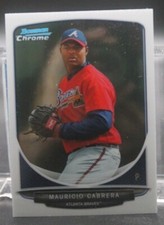 Mauricio Cabrera (Braves) - 2013 Bowman Chrome #BCP114