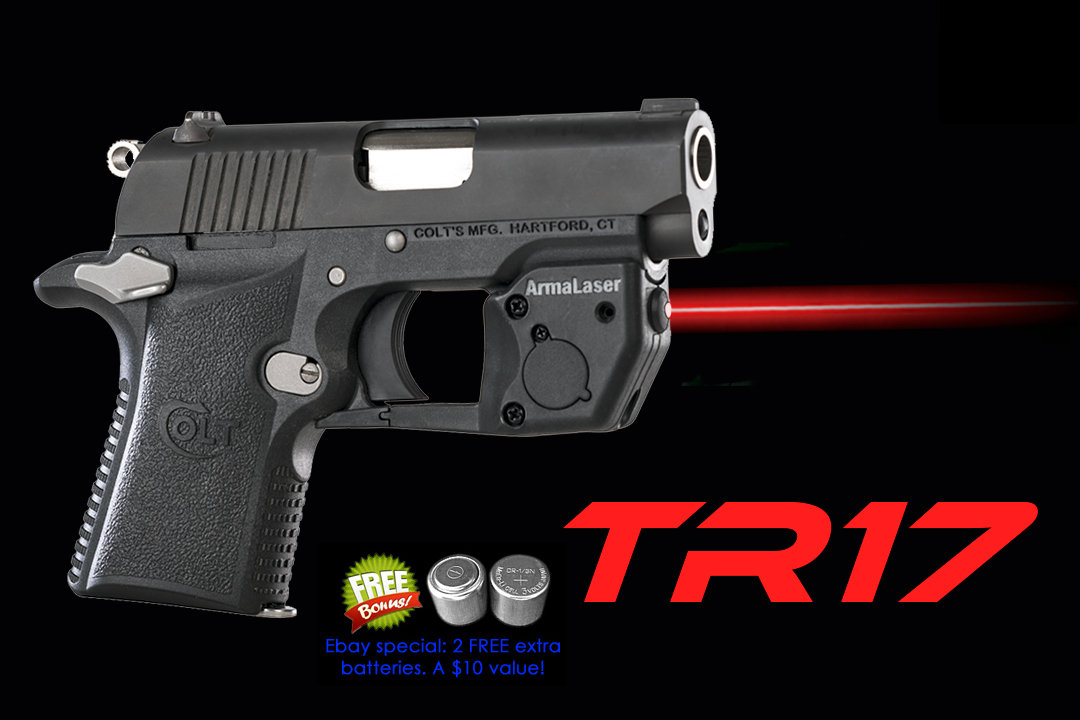 ArmaLaser TR17 TR17S Laser Sight for Colt Mustang XSP & Mustang