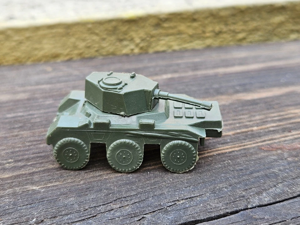 De colección MPC Mini Vehículo Militar Segunda Guerra Mundial Juguete Plástico Gran Bretaña Tanque Blindado Foto 2 de 4