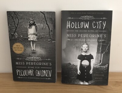 Miss Peregrine's Peculiar Children Set by Ransom Riggs Hollow City- 2x Books YA
