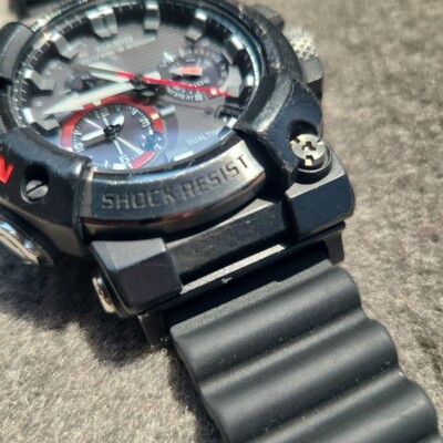 CASIO G-SHOCK MASTER OF G SEA FROGMAN GWF-A1000-1A4JF Black Red