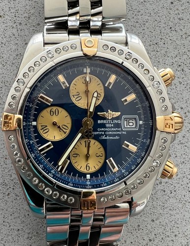 RELOJ BREITLING 1884 CHRONOGRAPHE AUTOMATIC B13356 AÑO 2007 ACERO Y ORO - Imagen 18 de 24