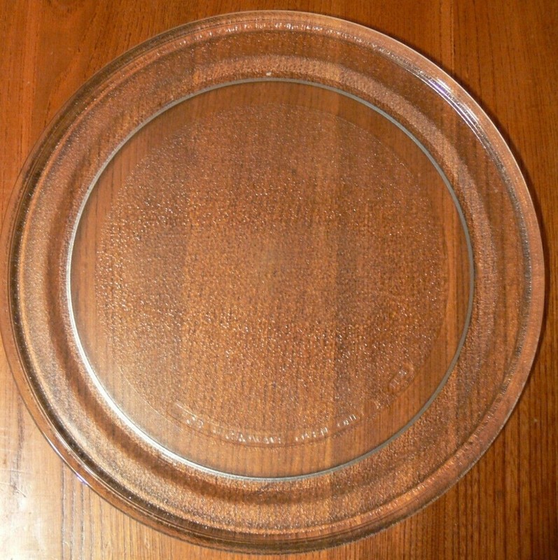12 1/2" LG Microwave Glass Turntable Plate / Tray 3390W1G004 Used Clean